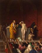 Jean-Leon Gerome Slave Market in Rome oil